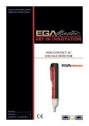 NON-CONTACT AC VOLTAGE DETECTOR - Ega Master