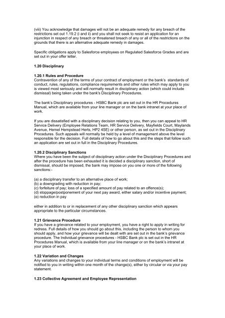Employee Handbook (HBEU) - HSBC careers site
