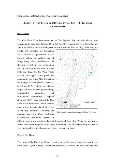 Hong Kong Geology Guide Book Geotechnical Engineering Office ...
