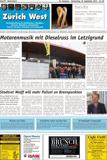 Motorenmusik mit Dieselruss im Letzigrund - Lokalinfo AG