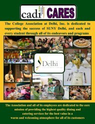 CADI Brochure - SUNY Delhi