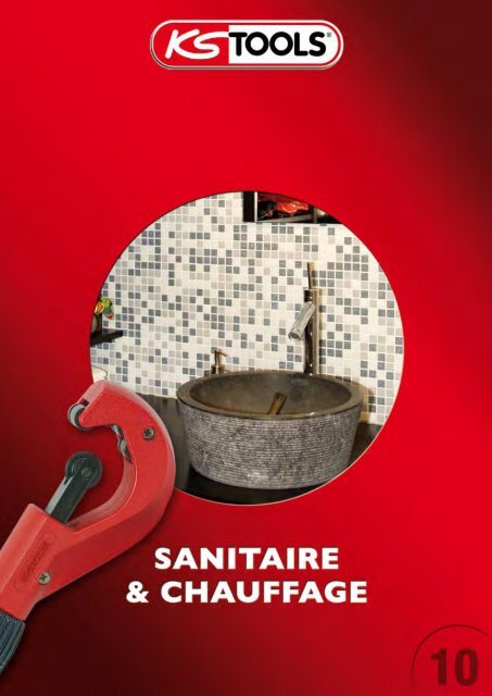 Composition d'outils Sanitaire-Chauffage en caisse métallique - 47