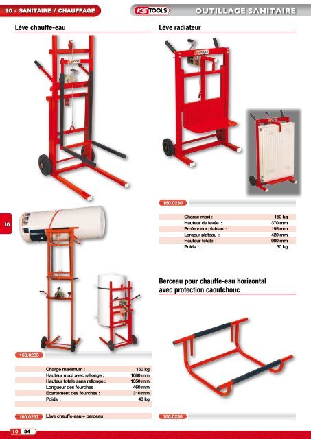 outillage sanitaire - Mesure 2000