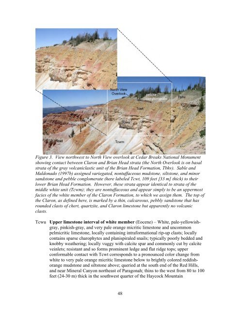 Interim Geologic Map of the West Part of - Utah Geological Survey