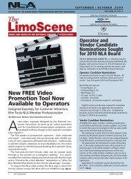 LimoScene - National Limousine Association