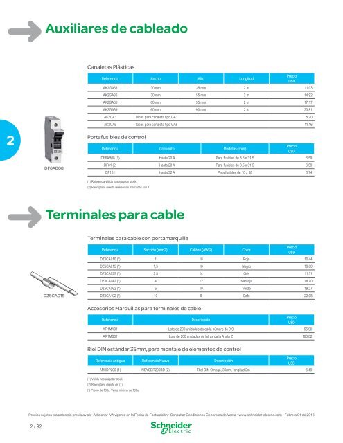 Lista de Precios General Ecuador 2013 (pdf) - Schneider Electric