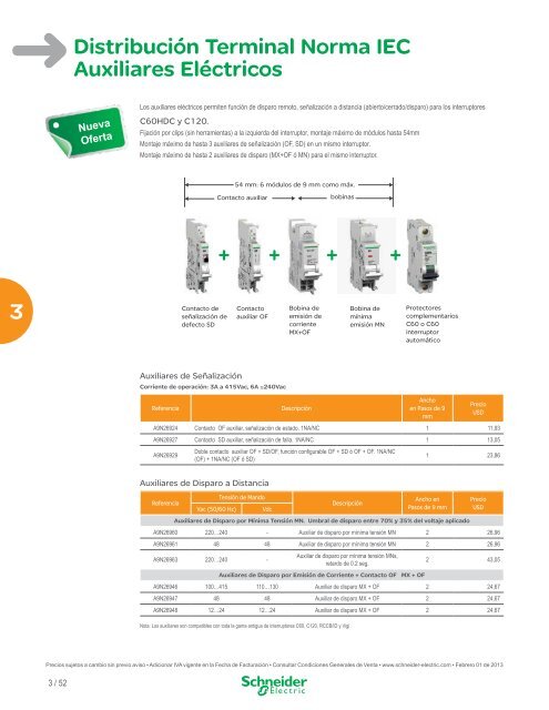 Lista de Precios General Ecuador 2013 (pdf) - Schneider Electric