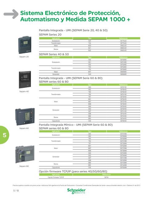 Lista de Precios General Ecuador 2013 (pdf) - Schneider Electric