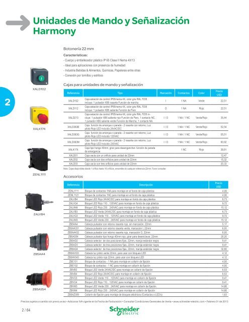 Lista de Precios General Ecuador 2013 (pdf) - Schneider Electric