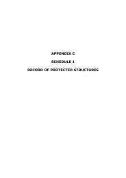 appendix c schedule 1 record of protected structures