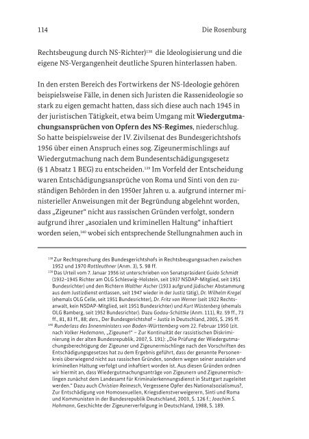 Die Rosenburg - Unabhängigen Wissenschaftlichen Kommission