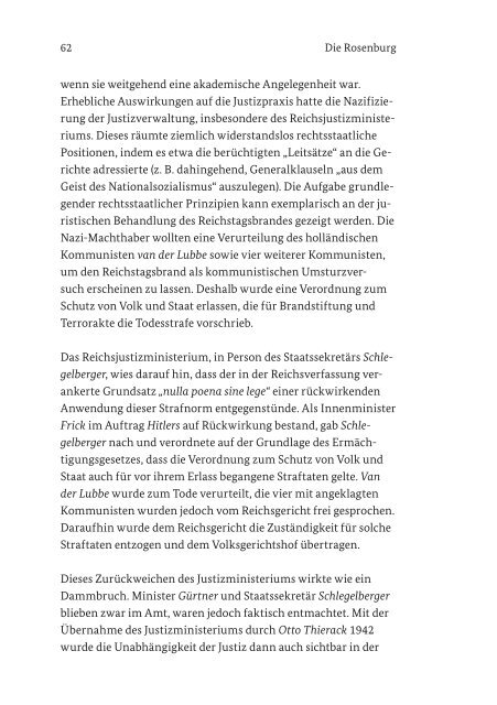 Die Rosenburg - Unabhängigen Wissenschaftlichen Kommission