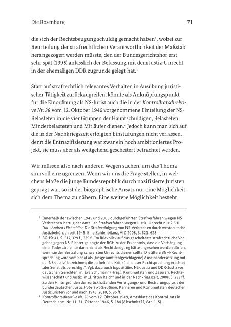 Die Rosenburg - Unabhängigen Wissenschaftlichen Kommission