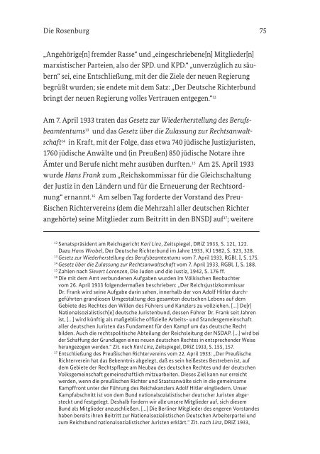 Die Rosenburg - Unabhängigen Wissenschaftlichen Kommission