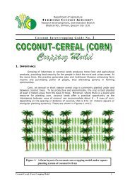 Department of Agriculture - Philippine Coconut Authority