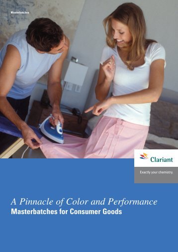 A Pinnacle of Color and Performance - Clariant Masterbatches