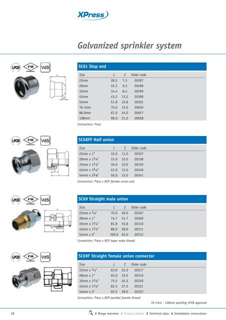 XPress Sprinkler - Pegler Yorkshire