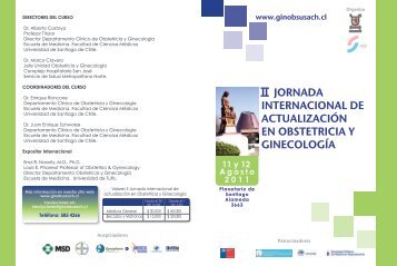 ii jornada internacional de actualizaciÃ³n en obstetricia y ginecologÃ­a