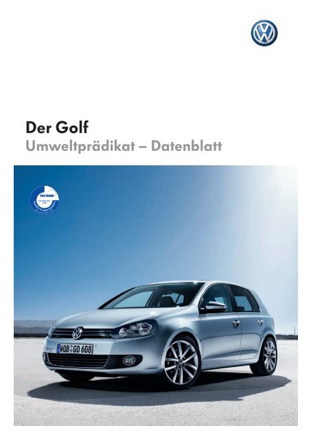 Datenblatt - Volkswagen AG