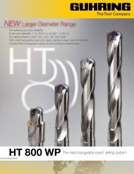 HT 800 WP - Guhring