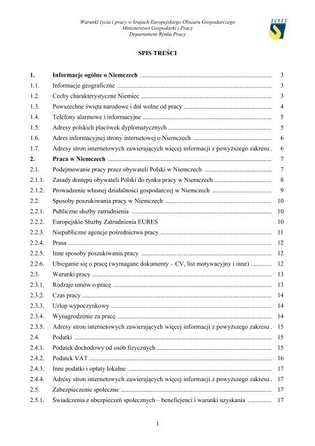 Niemcy - Centrum Informacji Europejskiej