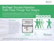 SimTread: Simulate Pedestrian Traffic Flows Through ... - Vectorworks