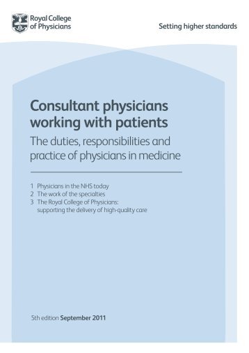 Consultant physicians working with patients 5th edition - FSEM