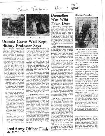 Newspaper articles about J H Breaker