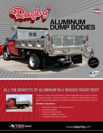 Aluminum Dump BoDies - Stonebrooke Equipment