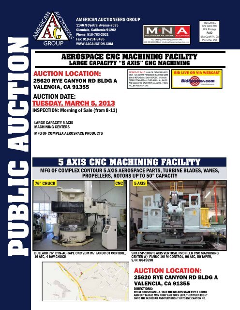 5 axis - American Auctioneers Group