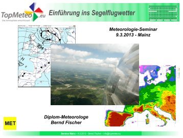 Bernd Fischer - Meteorologie Seminar, EinfÃ¼hrung (PDF)