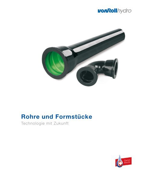 Rohre und Formstücke - vonRoll hydro