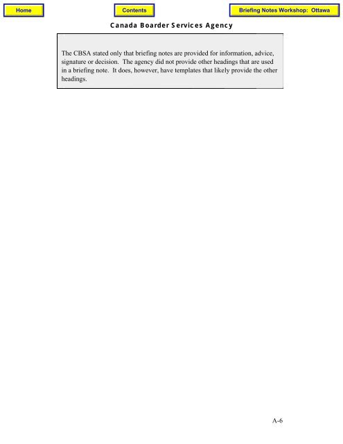 CANADA BRIEFING NOTES visual data 8