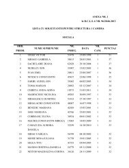 ANEXA NR. 1 la H.C.L.S. 6 NR. 96/20.06.2013 LISTA CU ...