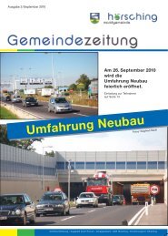 Gemeindezeitung Sept. 2010 - schachverein-hoersching.at