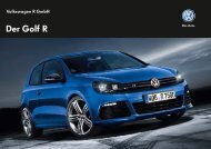 Katalog zum Golf R - Volkswagen AG