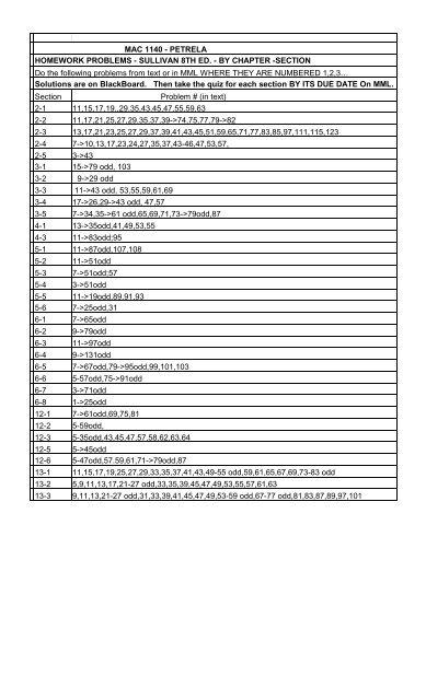 Syllabus MAC 1140 Precalculus Algebra - Florida Atlantic University