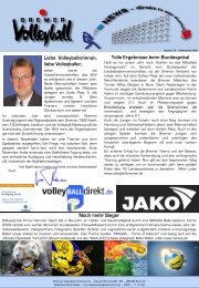 NEWS - Bremer Volleyball Verband