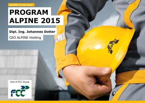 PROGRAM ALPINE 2015 - FCC