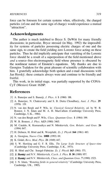 Exact Solutions and Scalar Fields in Gravity - Instituto Avanzado de ...