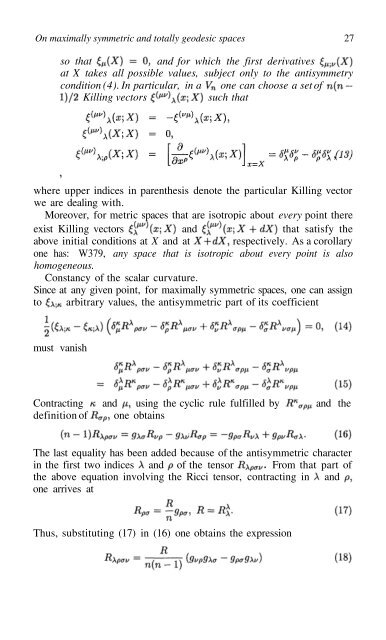 Exact Solutions and Scalar Fields in Gravity - Instituto Avanzado de ...