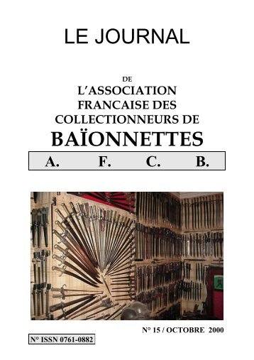 le journal baïonnettes - Association Française des Collectionneurs ...