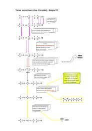 Terme ausrechnen (ohne Variablen), Beispiel II - Mathematik ...