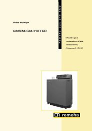 Remeha Gas 210 ECO - Thema.be