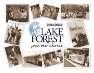 2011 - 2012 district policies - Lake Forest School District