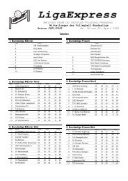 Mitteilungen der Volleyball-Bundesliga Saison 2001/2002 Nr. 34 ...