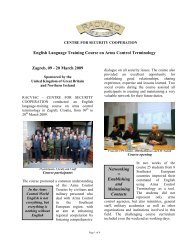 Seminar on the IPAP Process, Armenia - RACVIAC