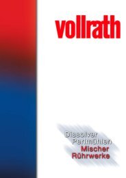 VOLLRATH - Mischer - Paul Vollrath GmbH & Co KG