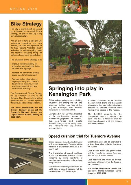 New playground in Hazelwood Park - City of Burnside - SA.Gov.au