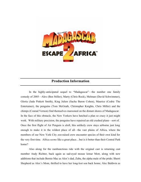 PC / Computer - Madagascar: Escape 2 Africa - Moto Moto - The Models  Resource